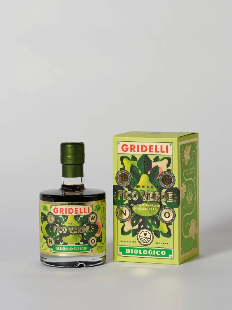 Gridelli - Aceto Balsamico Fico Verde, Mörk Balsamvinäger Fikon