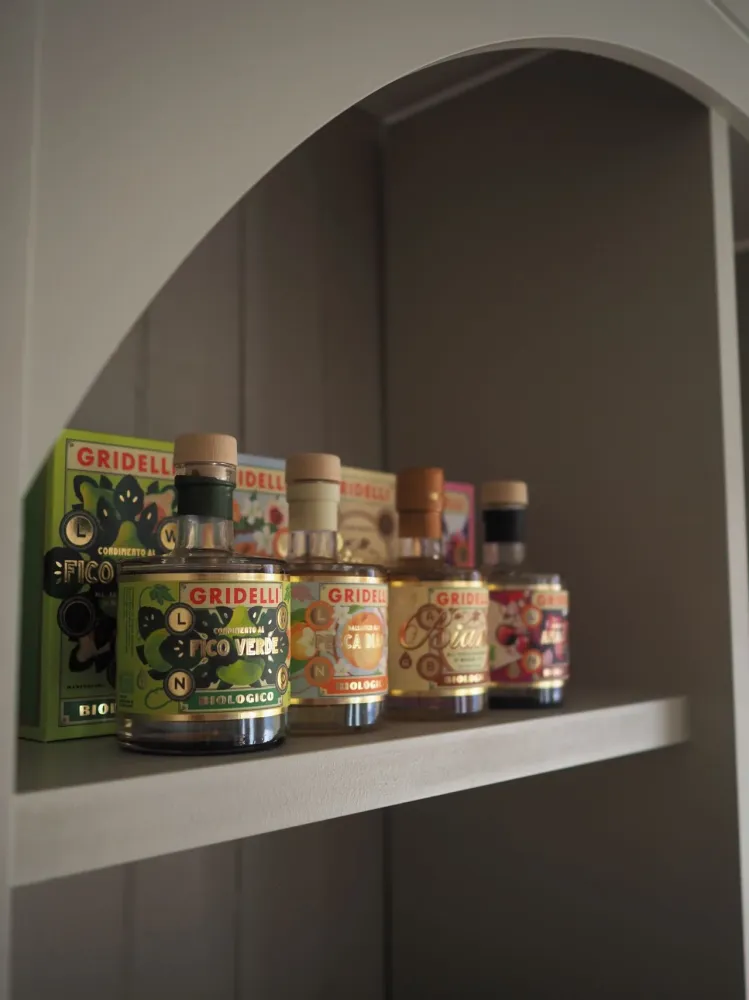 Gridelli - Aceto Balsamico Fico Verde, Mörk Balsamvinäger Fikon