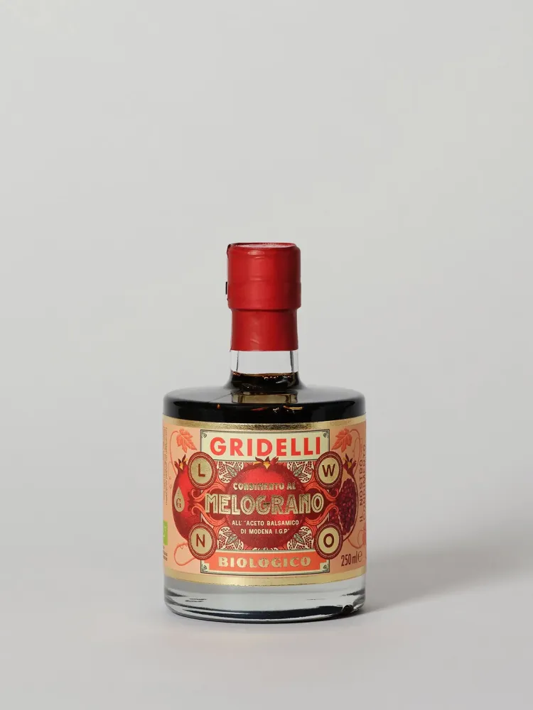 Gridelli - Aceto Balsamico Melograno, Mörk Balsamvinäger Granatäpple