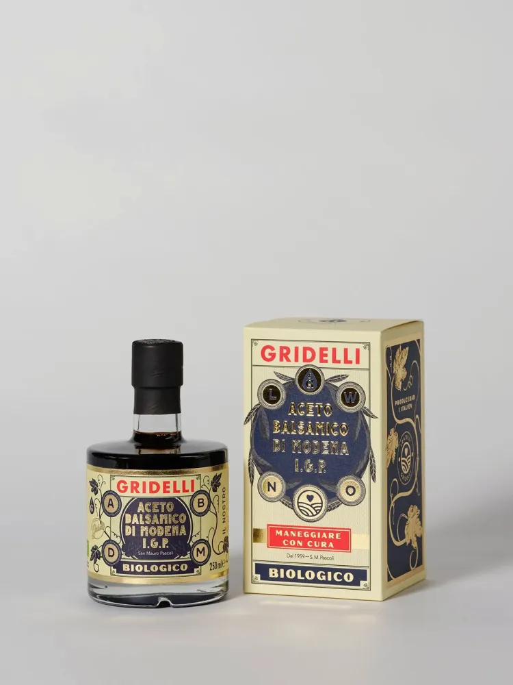 Gridelli - Aceto Balsamico Nero, Mörk Balsamvinäger