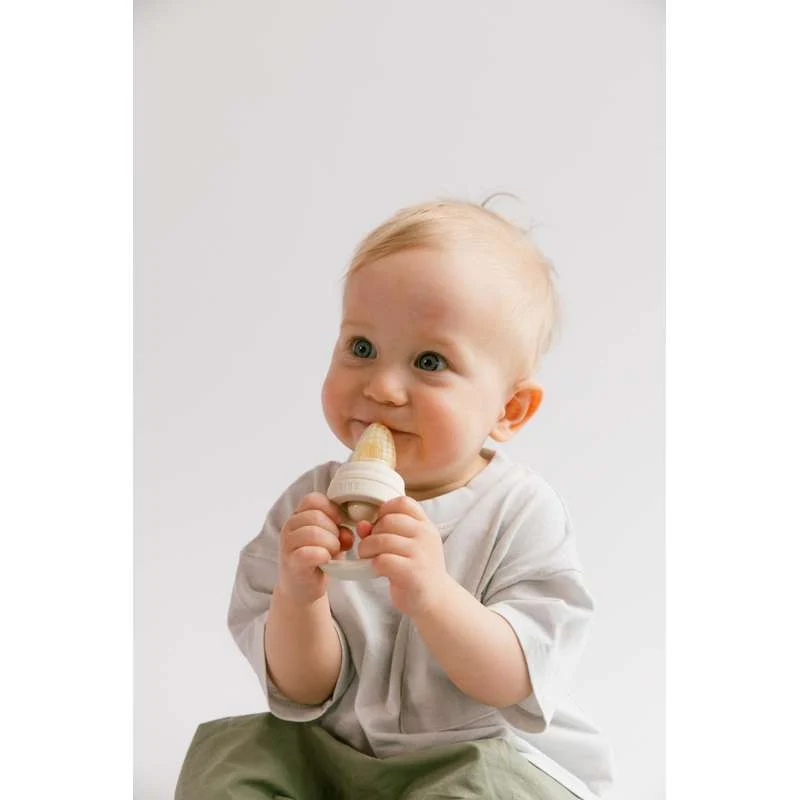 BIBS Middag - Baby Matningssked Smagesut - Elfenben