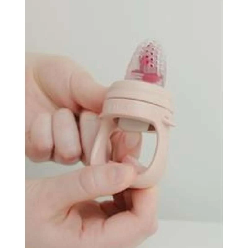 BIBS Middag - Baby Matningssked Smagsut - Blush