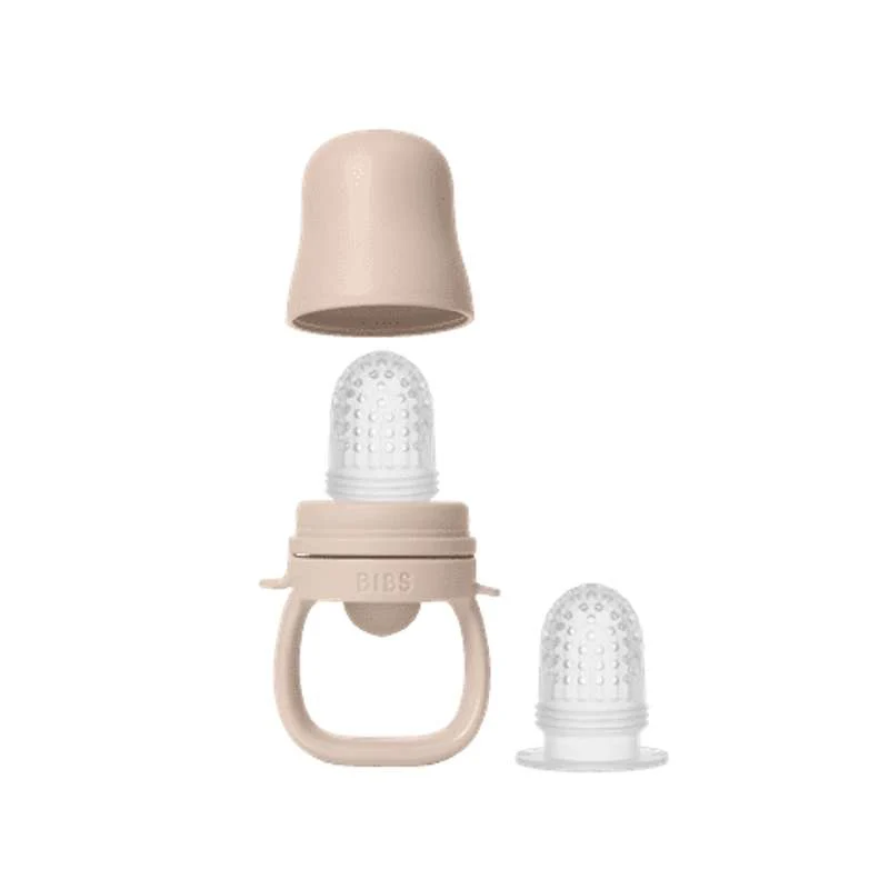BIBS Middag - Baby Matningssked Smagsut - Blush