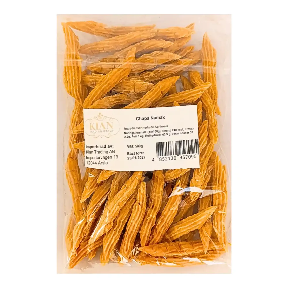 Chapa Namak Torkade Aprikoser Pasta 500g – Söt & Syrlig Delikatess