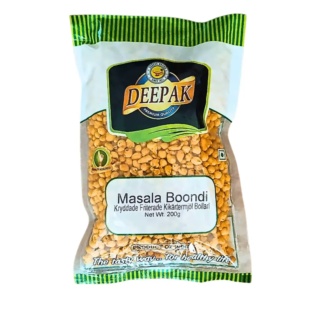 Deepak Masala Boondi 200g - Utgånget datum med garanti