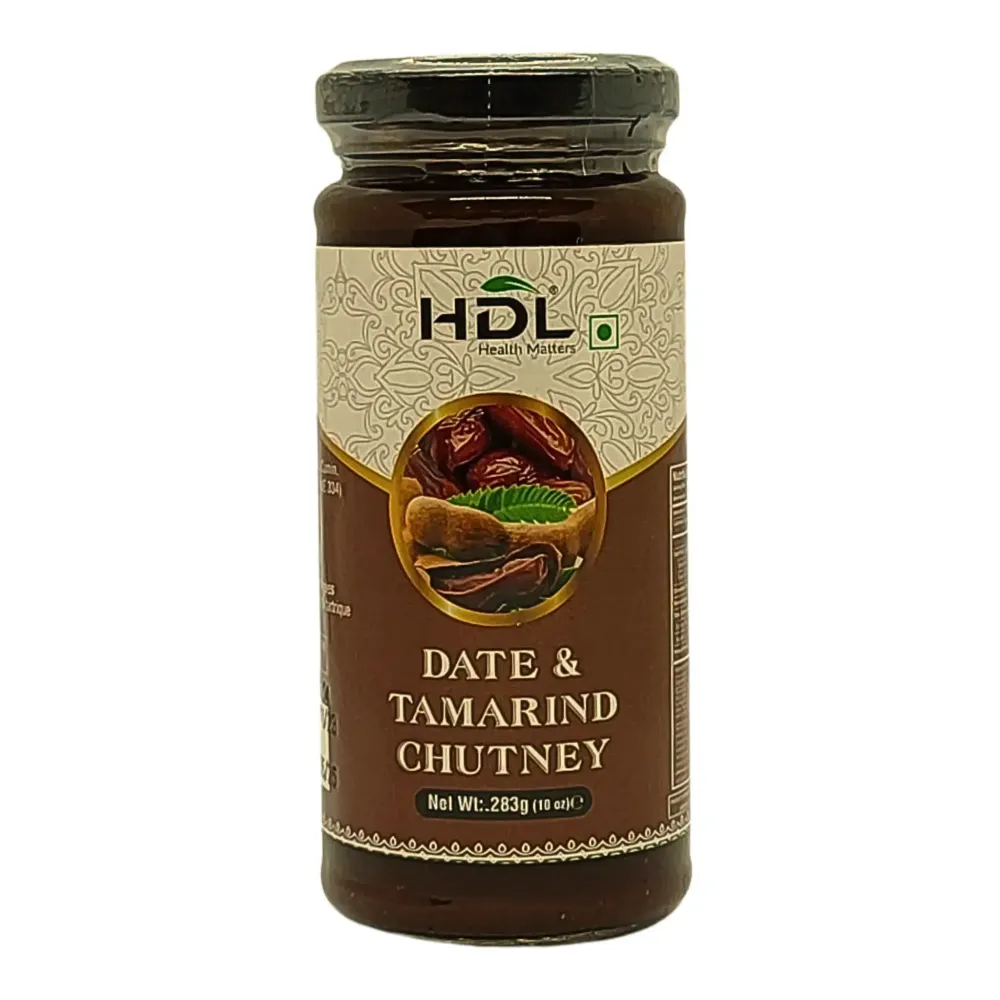 HDL Date & Tamarind Chutney 283g – En perfekt balans av sötma och syra!