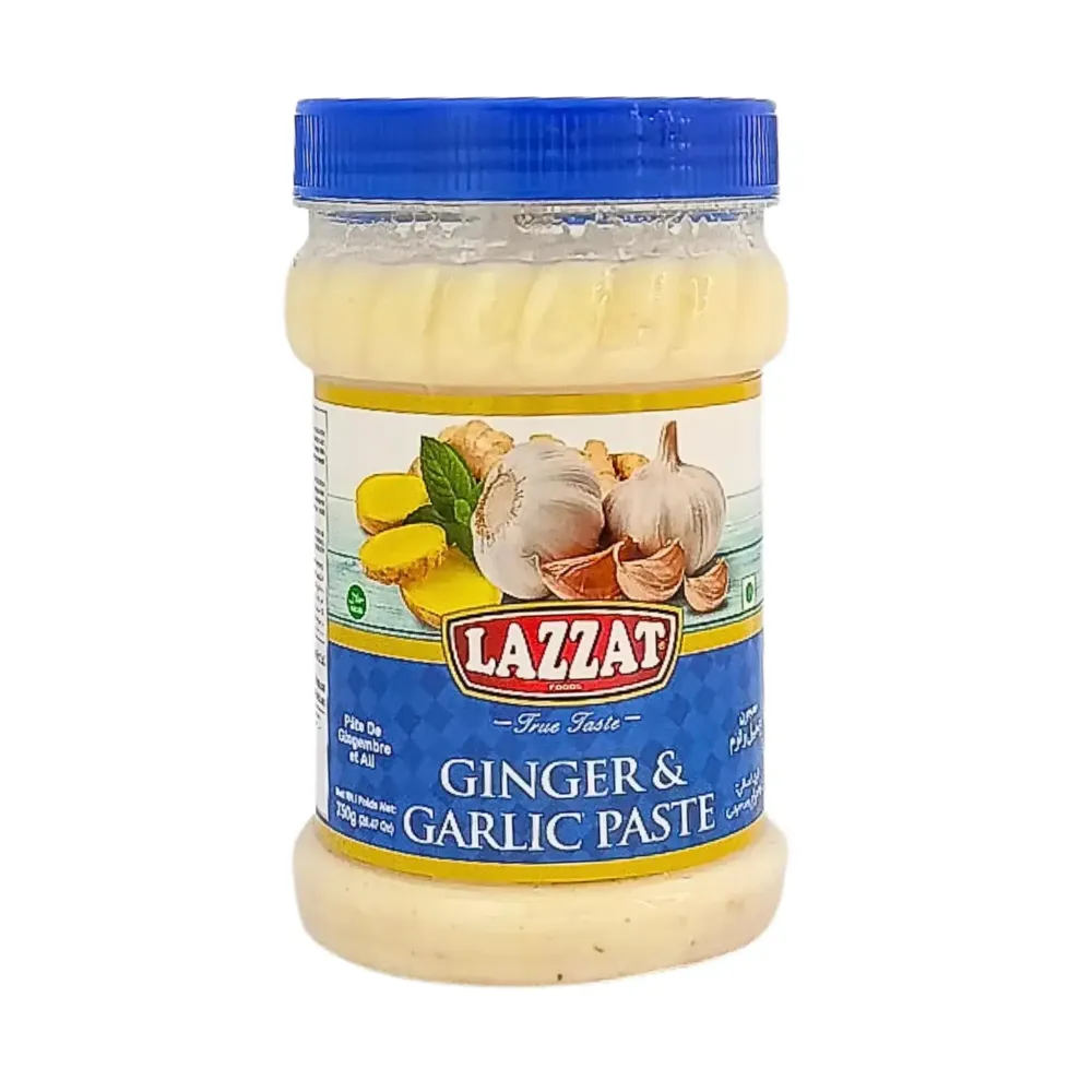 Lazzat Ginger Garlic (MIX) Paste 750g (Kort datum med garanti)