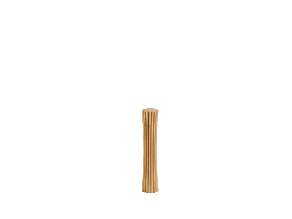 Legnoart PLEATS, Salt/Peber Keramisk Kværn, miniature - i lys Ask