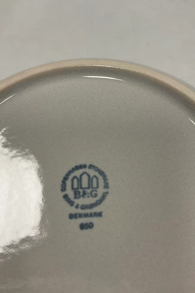 Bing og Grøndahl Glaseret Stentøj Coppelia Smørbræt No. 950