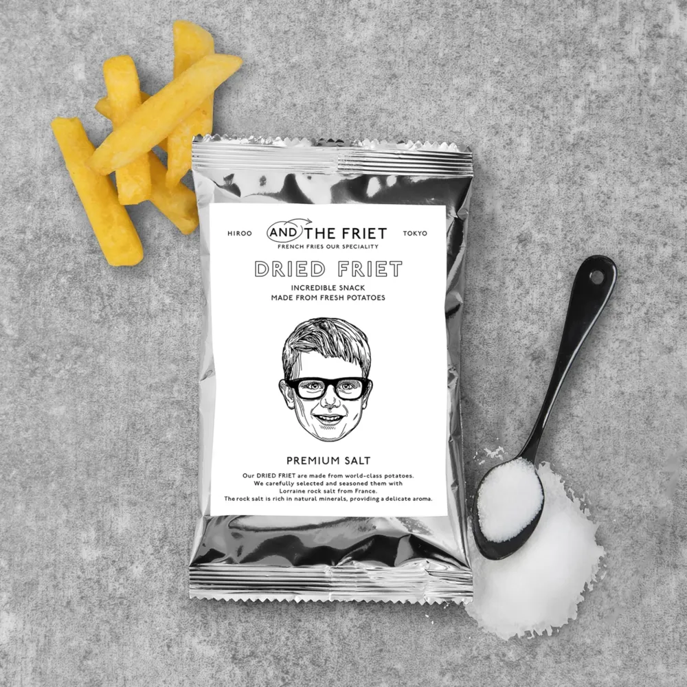 AND FRIET Dried Fritters 20 Stykker - Smagfulde Snackvariationer