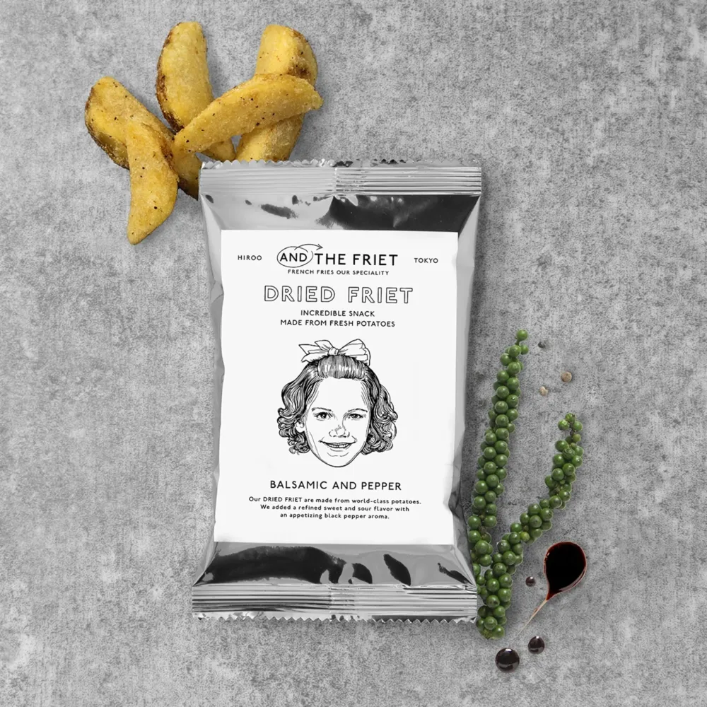 AND FRIET Dried Fritters 20 Stykker - Smagfulde Snackvariationer