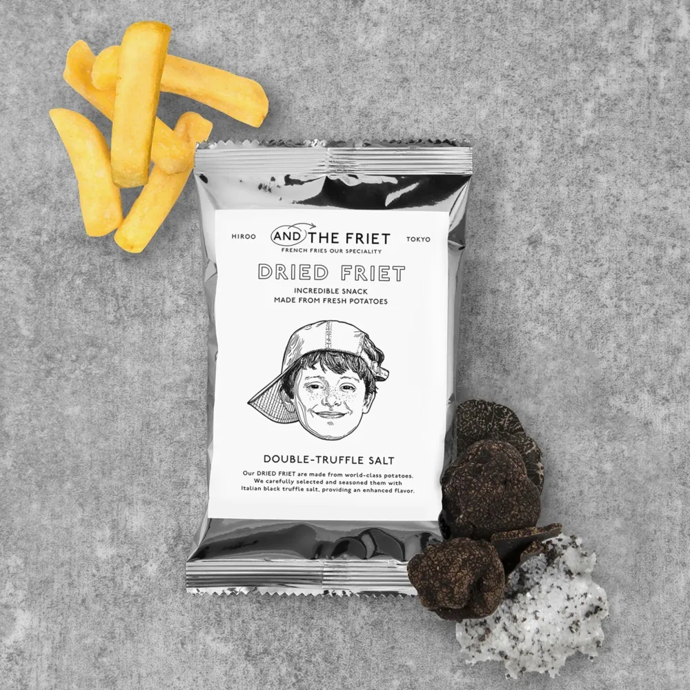 AND FRIET Dried Fritters 20 Stykker - Smagfulde Snackvariationer