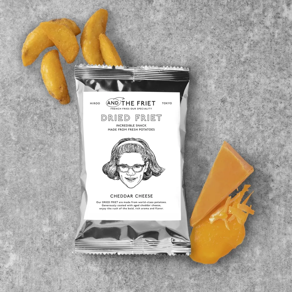 AND FRIET Dried Fritters 20 Stykker - Smagfulde Snackvariationer