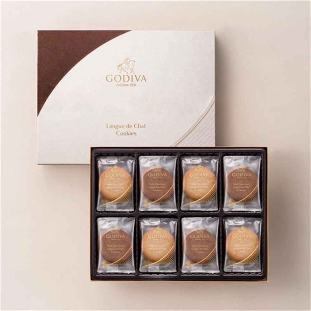 GODIVA Langdosha Kakaoblandning 30 Kakor Belgisk Choklad 362g