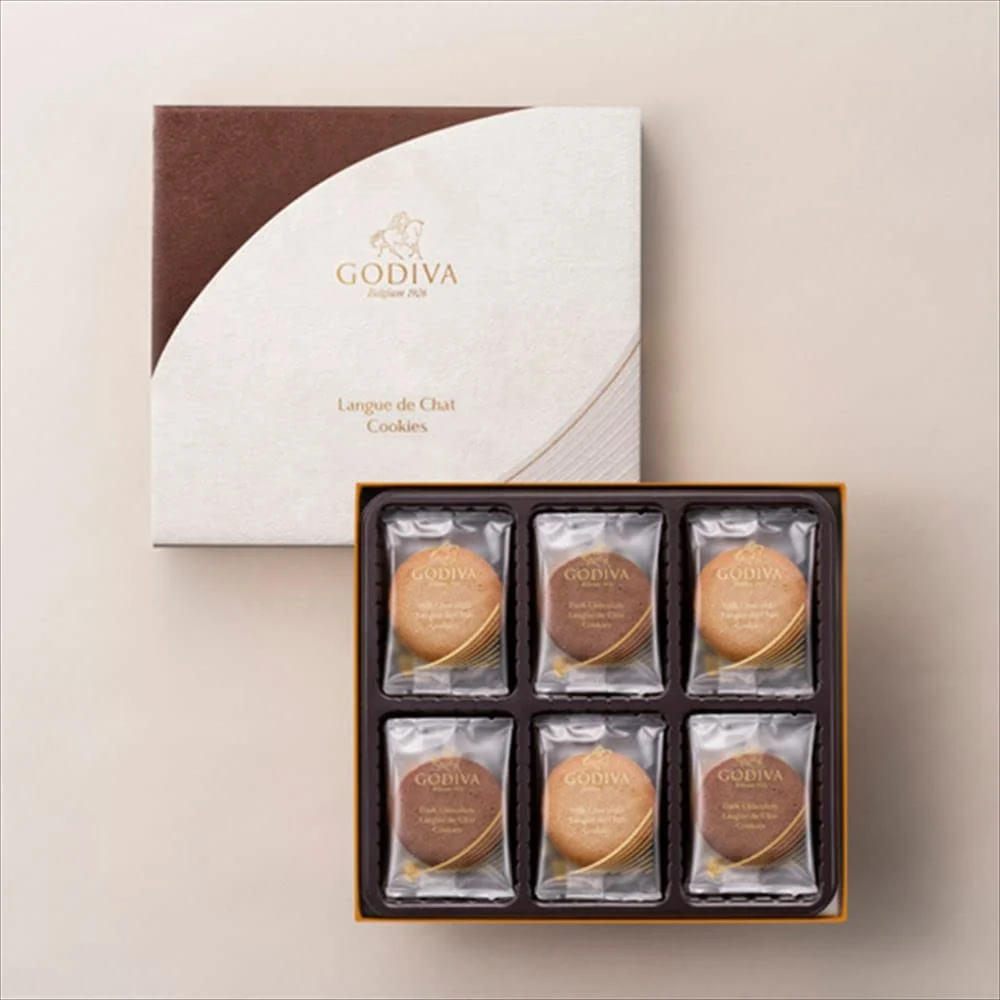 GODIVA Langdosha Kakaoblandning 18 Kakor Belgisk Choklad 258g