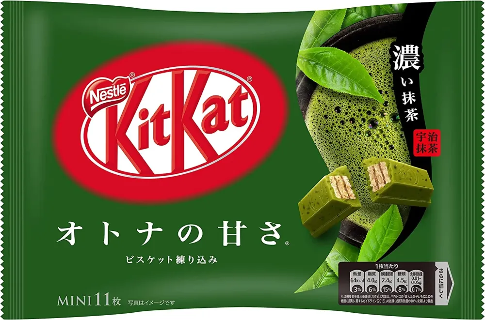 KitKat Mini Grönt Te 11 Stk