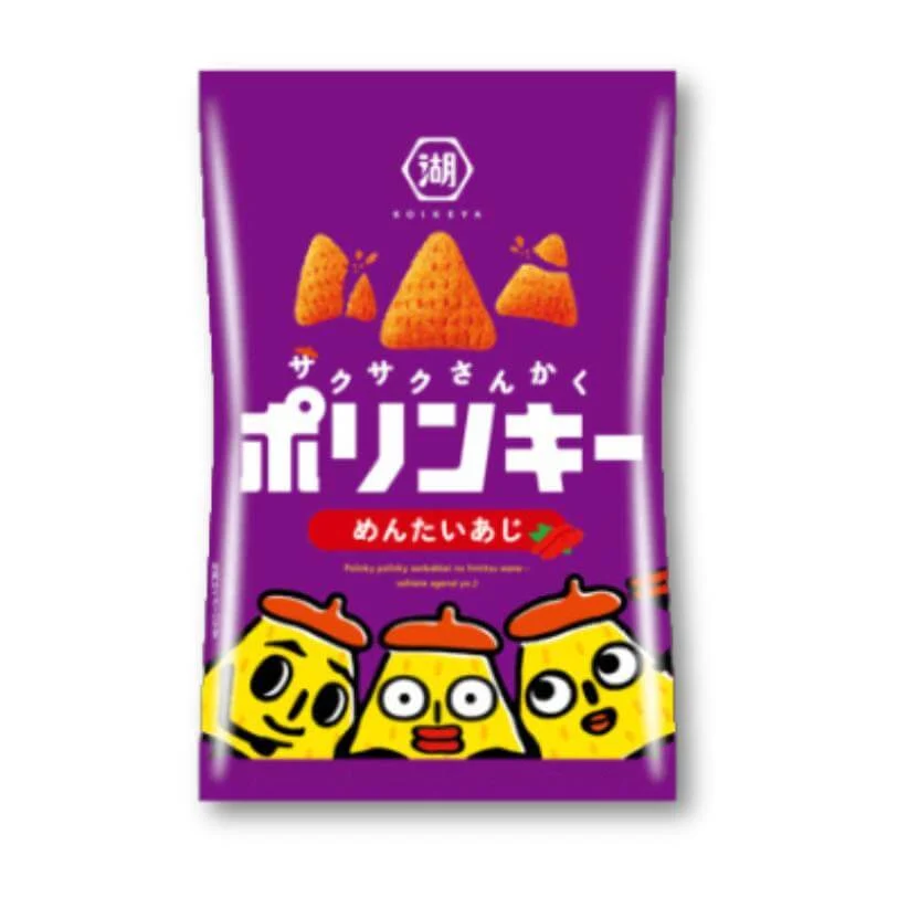 Koikeya Polinky Corn Puffs – Mentai