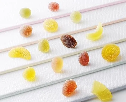 Saika Gemstone Fruktgelé Samling 1 Låda (22 Stycken av 15 Sorter)