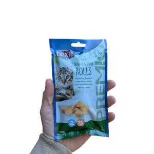 Trixie Premio Kyckling- och Tonfiskrullar för Katter Glutenfri
