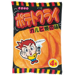 Yaokin Potato Fry Kalbi Grillad Smak - 5 st