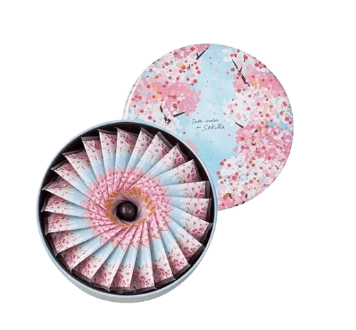 YOKU MOKU Kirsbärsblomma Choklad Sandwich 100g