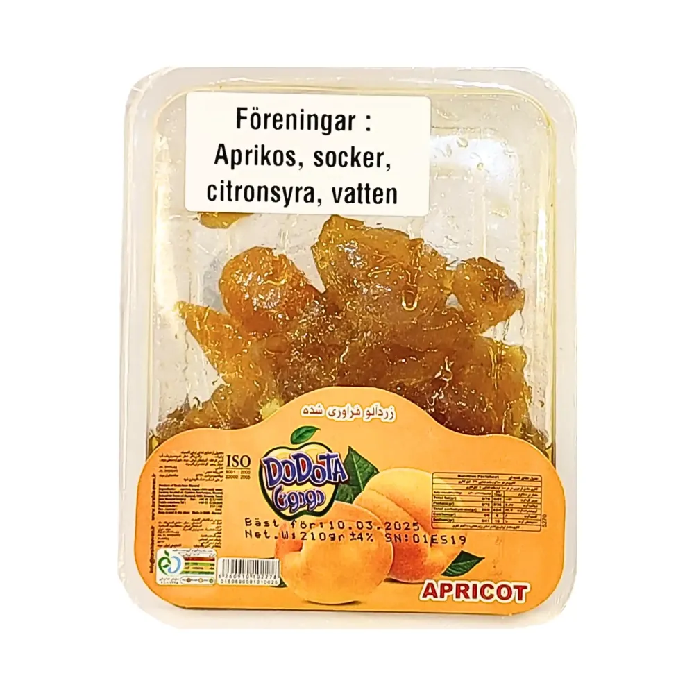 Aprikos Torshak DoDoTa Fruktläder 210g