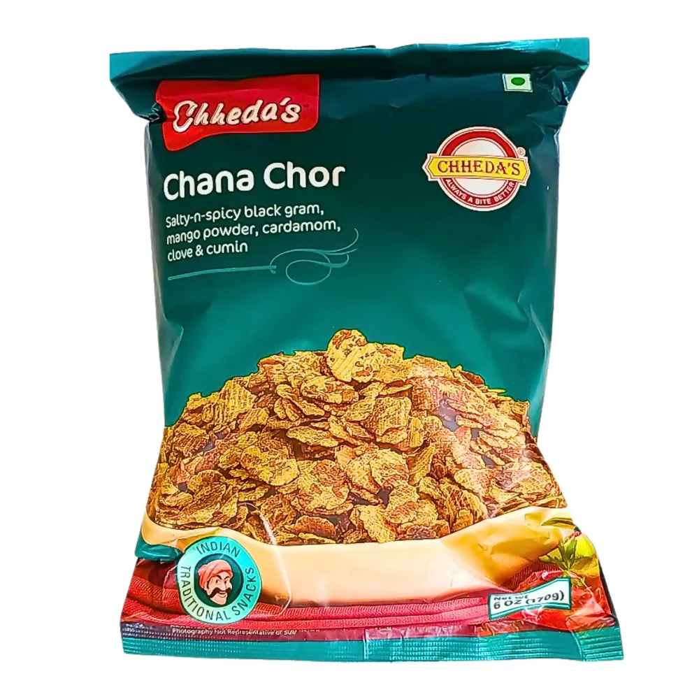 Chheda's Chana Chor Garam 170g – Kryddigt, Krispigt & Oemotståndligt!