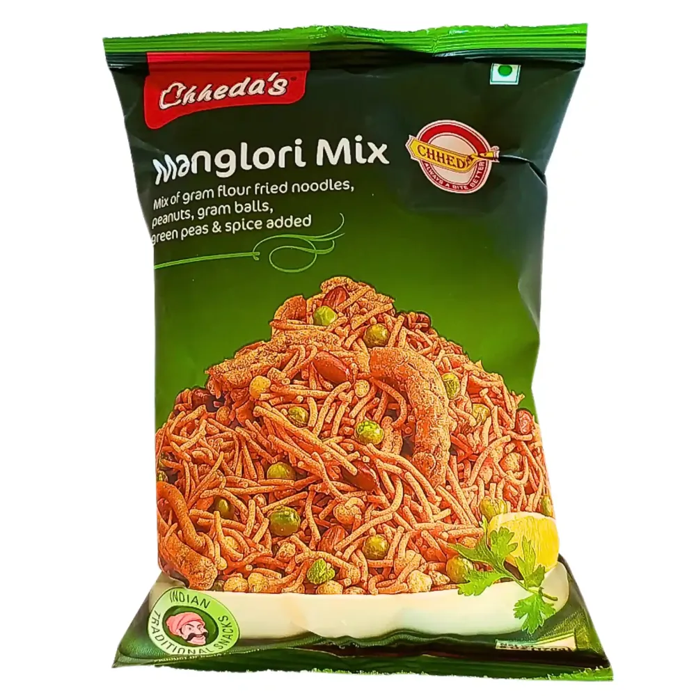 Chheda's Mangalori Mix 170g – En Smakrik och Krispig Snackupplevelse från Mangalore!