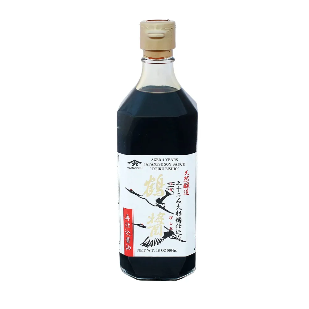 Yamaroku Tsuru Bishio 4 år lagrad japansk sojasås 500 ml
