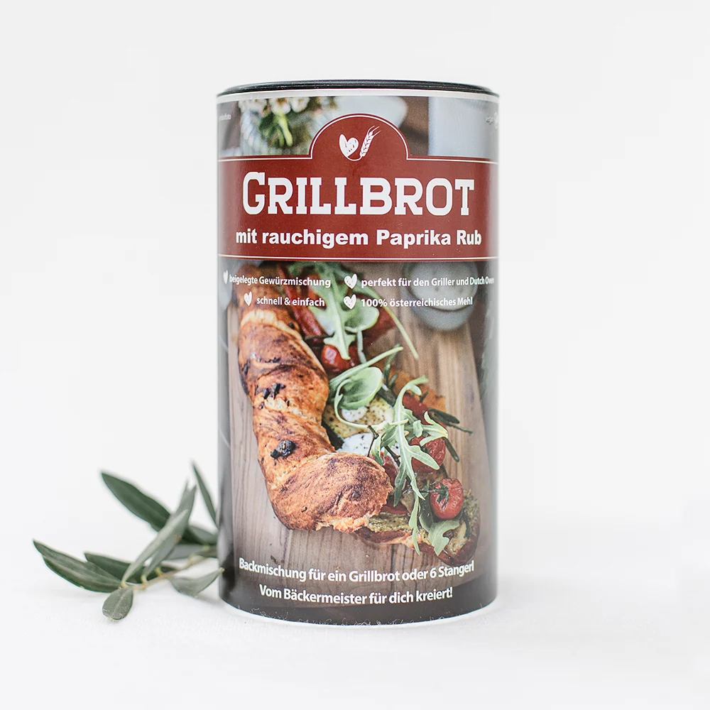 Bakmix grillat bröd - paprika rub