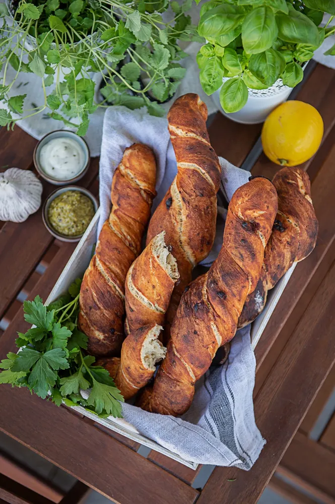 Bakmix grillat bröd - paprika rub