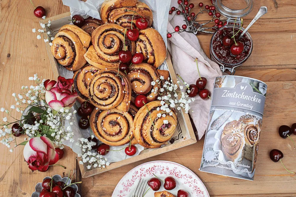 Bakmix för kanelbullar gjorda av jästdeg