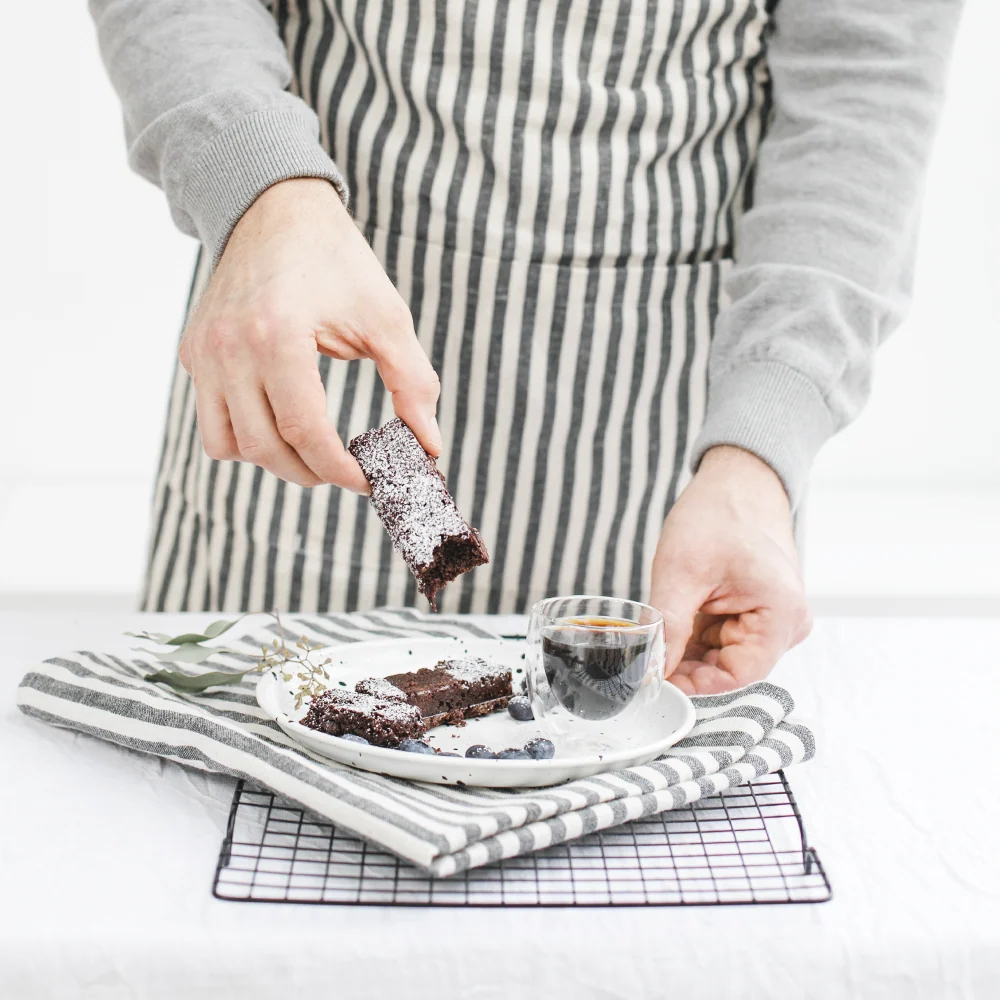 Bakmix för vinterns brownies med kanel
