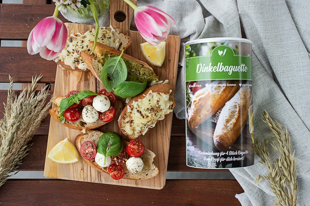 Dinkel baguette bakmix