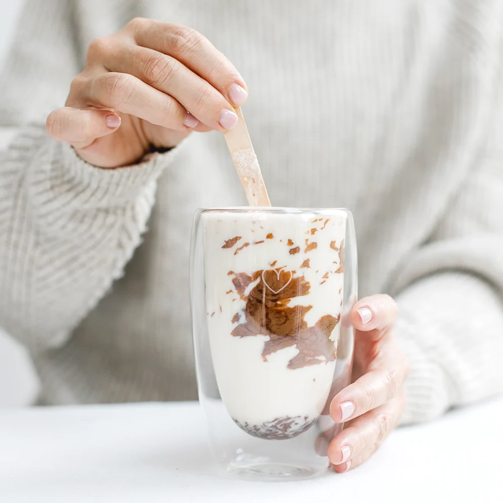 Dricker chokladguldpralin "För den bästa mamman"