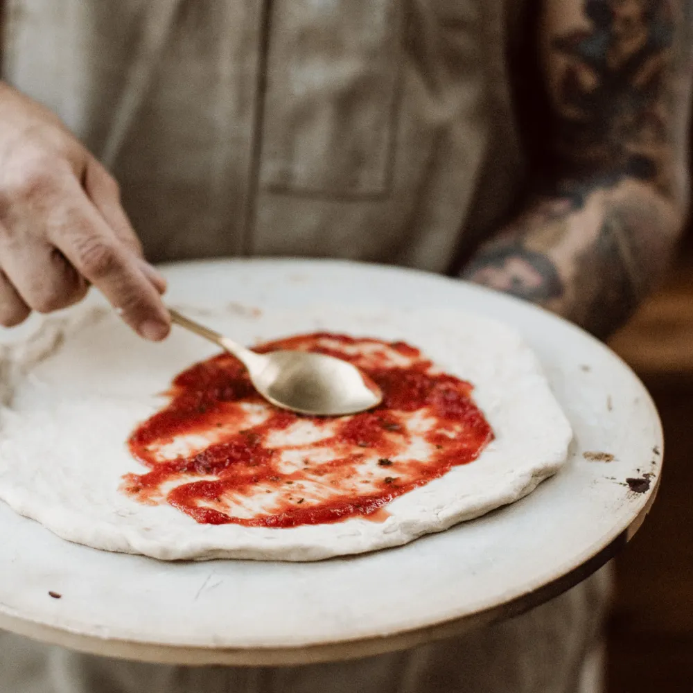 Ekologisk bakmix Ekologisk pizzadeg med italienska kryddor