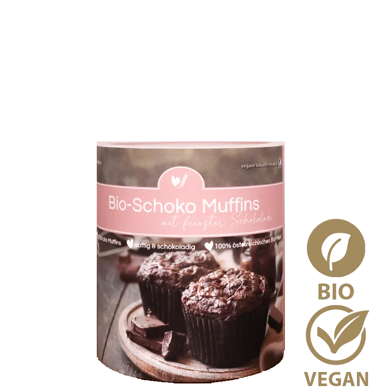 Ekologisk bakmix ekologiska chokladmuffins