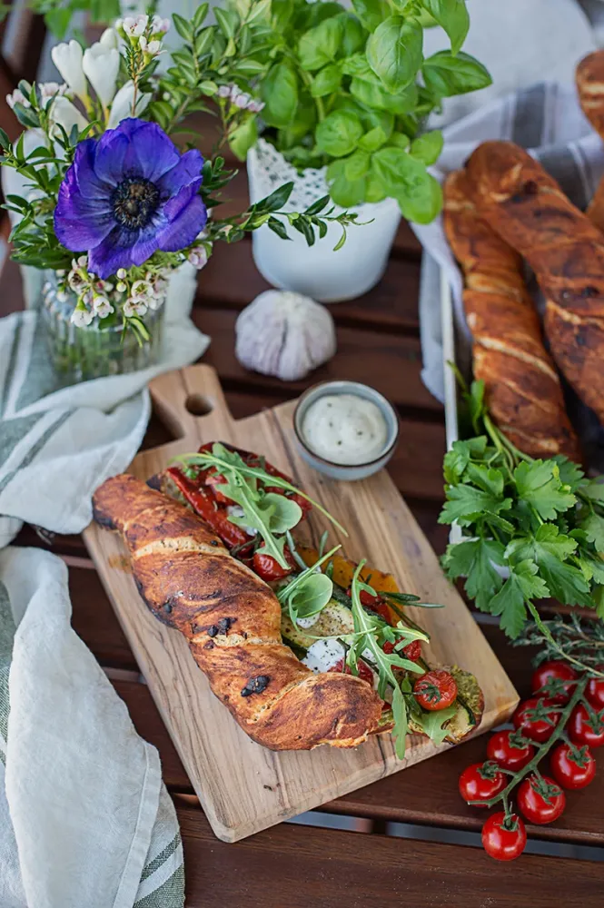 Ekologisk bakmix Ekologiskt grillat bröd - Paprika Rub