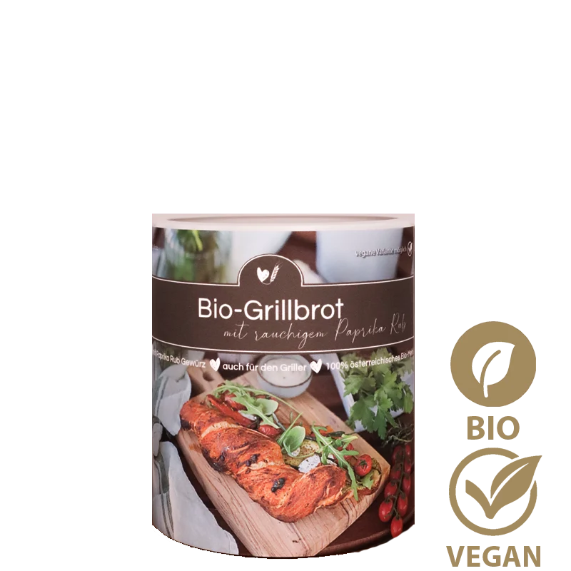 Ekologisk bakmix Ekologiskt grillat bröd - Paprika Rub