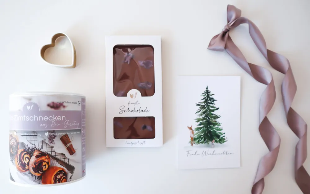 Ekologisk kanelrullelåda med choklad
