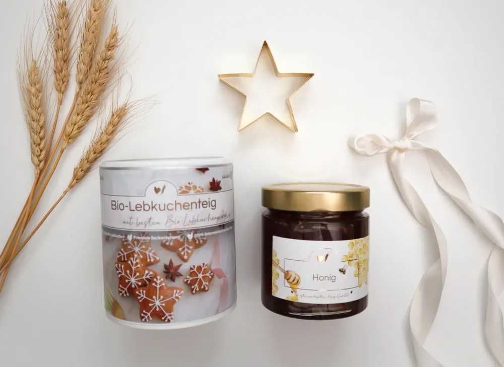 Ekologisk pepparkakshonungslåda