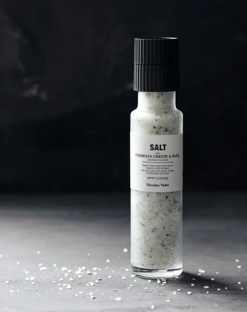 Salt, Parmesan Cheese & Basil - Nicolas Vahé