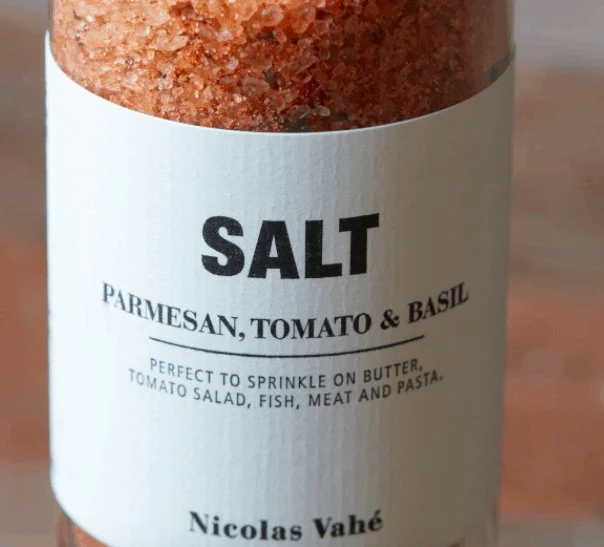 Salt, Parmesan, Tomat & Basilika - Nicolas Vahé
