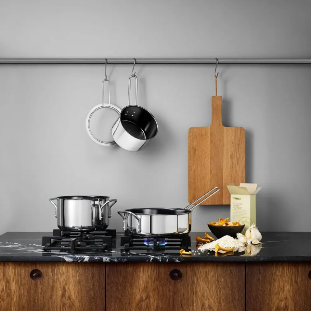 Eva Solo Rostfri stekpanna för sautering med non-stick keramisk insida Ø 24 cm Eva Solo