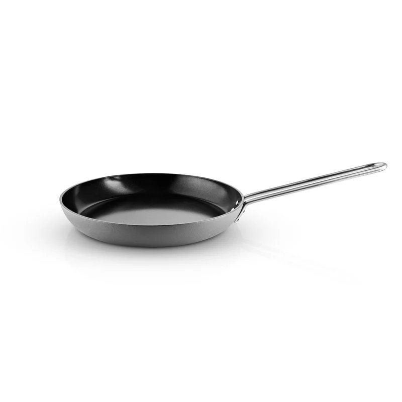 Eva Trio - Grey Line Stekpanna Ø 28 cm - Rostfritt stål - Slip-Let® beläggning