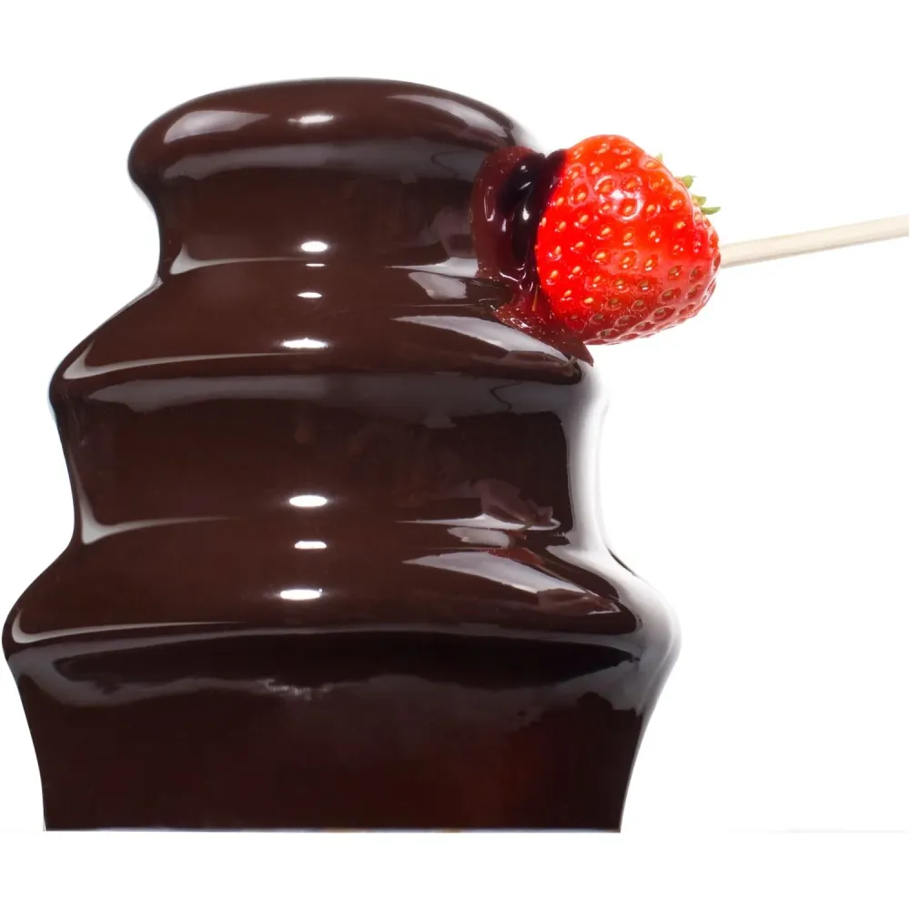 Princess Chokladfontän 292994 kolsvart rostfri skål med snabb uppvärmning