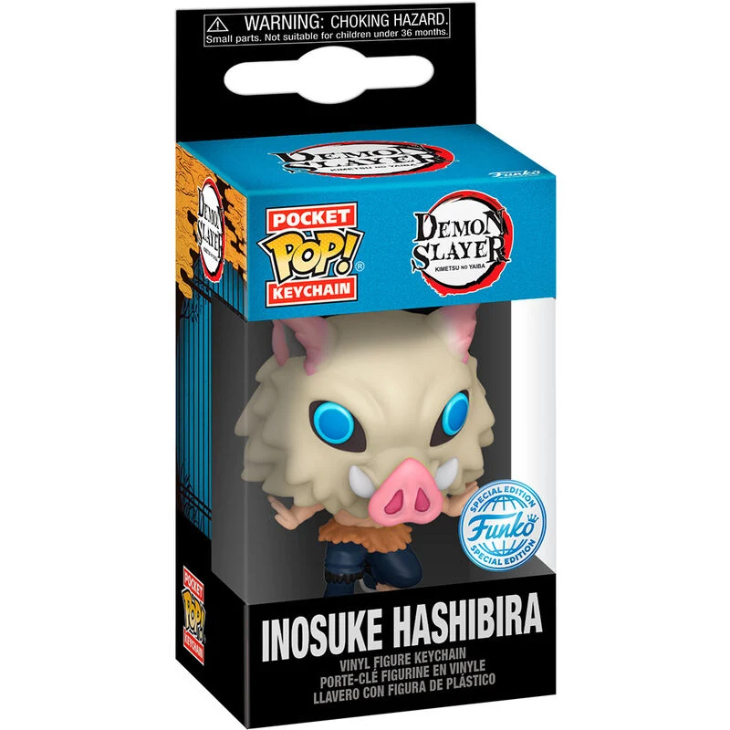 Pocket POP Nyckelring Demon Slayer Kimetsu no Yaiba Inosuke Hashibira