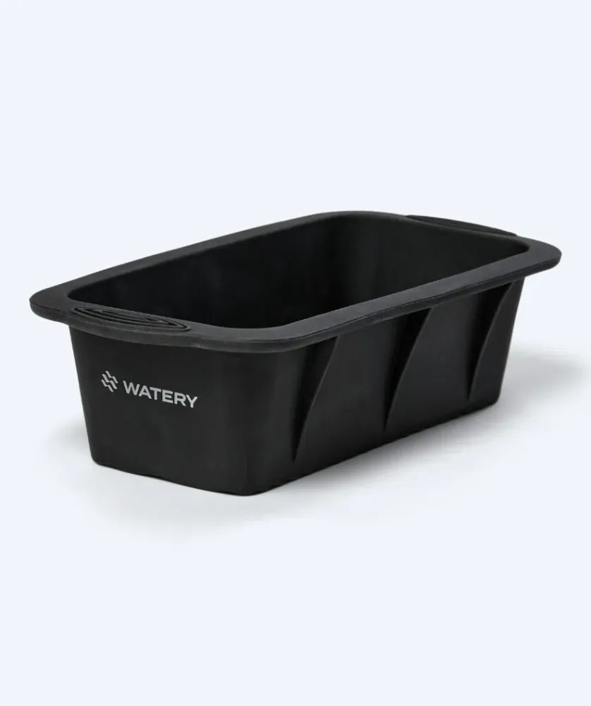 Watery form för isblock - Ice Mold 1L - Kolsvart