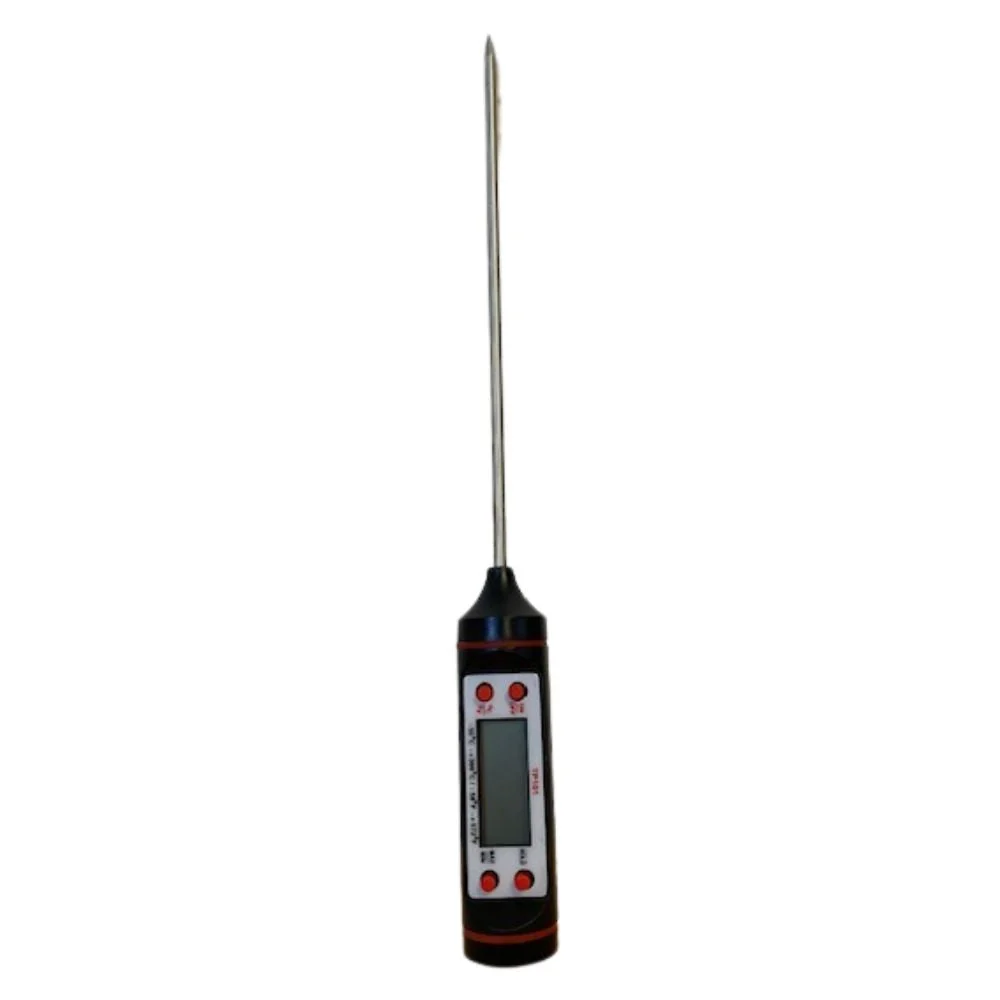 Köttermometer i rostfritt stål, 23,5 cm