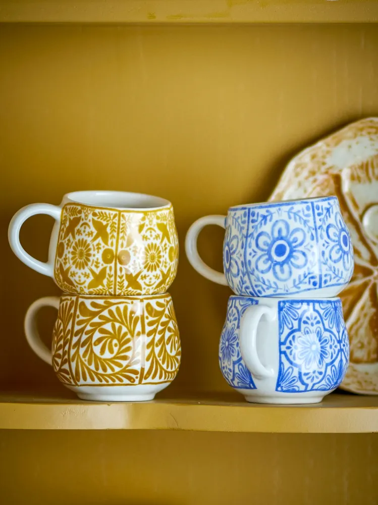 Creative Collection Milton Espressokopp, Flerfärgad, Stengods